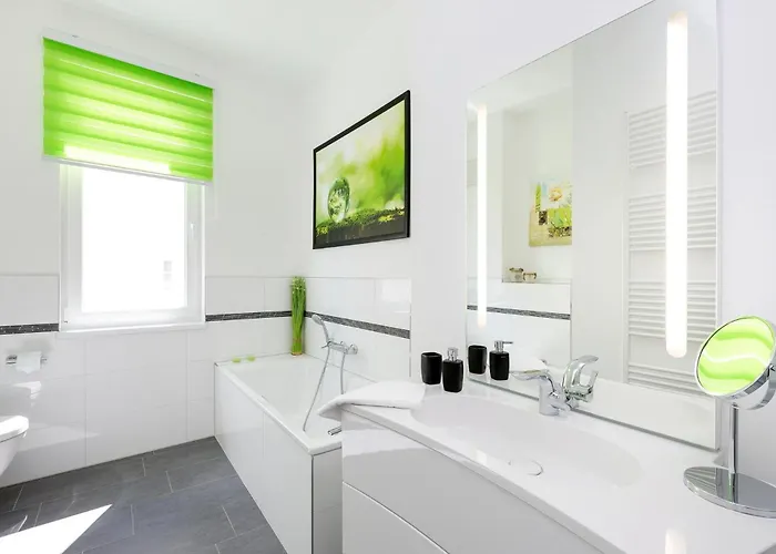 Ruegen, Ostseebad Sellin, Wiederkehr Apartmán Sellin (Rugen)